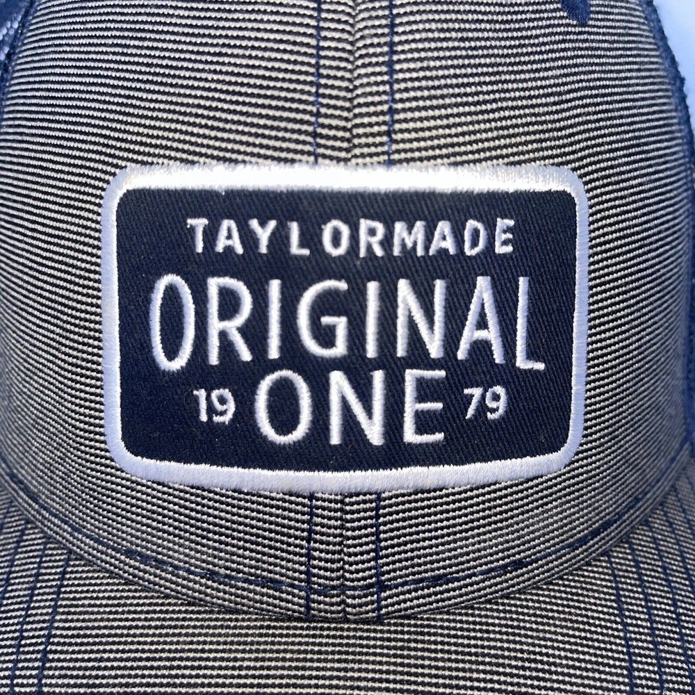 TAYLOR MADE GOLF ADULT UNISEX SNAPBACK ADJUSTABLE HAT: GREY (ORIGINAL ONE 1979) - Picture 11 of 11